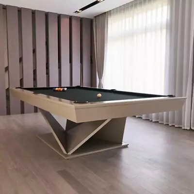 8-9 FT Luxury Modern Designed Customizable Pool Table With Accessories • $5250