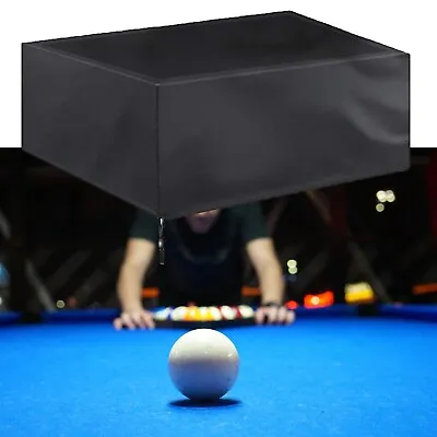 Cover Pool Table 210D OxfordCloth 8/9 Ft Double-stitched Sewing Outdoor Billiar • $51.52