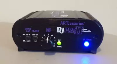 ART Pro Audio DJ PRE II Phono Turntable Preamp Pre-Amplifier With/Power Supply • $49.99
