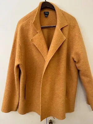 Eileen Fisher Marigold Boiled Wool Jacket Size 1x • $239.99