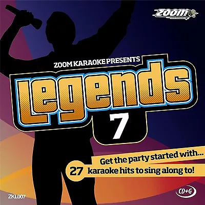 £4.85 • Buy Zoom Karaoke Legends 7 (ZKL007) CD+G Disc- 27 Hits From The 60s, Ft The Beatles