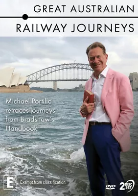 Great Australian Railway Journeys With Michael Portillo (2019) [new Dvd] • £23.18