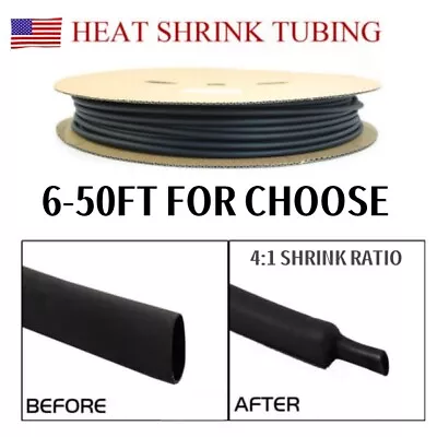 Adhesive Lined Heat Shrink Tubing Marine Industrial Cable Sleeve 3:1&4:1 Ratio • $55.79