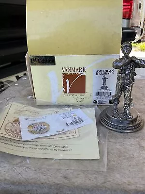 The Air Force Way Vanmark American Heroes Handcrafted Pewter Figurine Inbox • $9.99