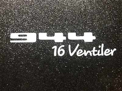 Porsche 944 16v  Vinyl Decal -  Sticker • $5.99