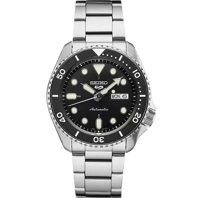 Seiko 5 Sports  24-Jewel Stainless Water-Resistant Men's Automatic Watch SRPD55 • $169.99