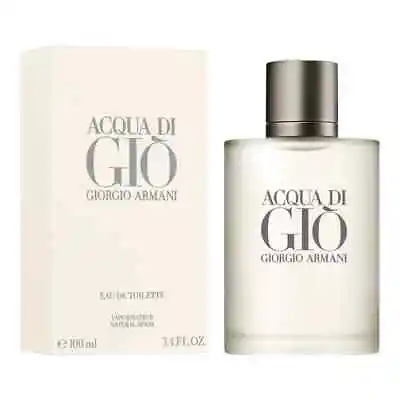 Giorgio Armani Acqua Di Gio 3.4 Oz Men's Eau De Toilette Cologne New And Sealed • $27.95