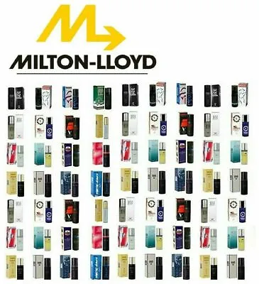 £15.90 • Buy NEXT DAY DELIVERY 2 PACK Milton Lloyd Men Women Perfume & Aftershave CHOOSE ANY