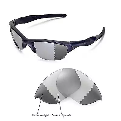 New Walleva Polarized Transition/Photochromic Lenses For Oakley Half Jacket 2.0 • £32.39