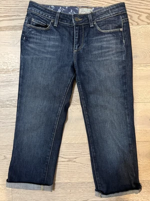 £20.48 • Buy Paige Women's Premium Denim Hollywood Hills Classic Boot Capri Jean Size 27 X 23