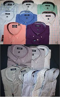 Chaps Classic Fit Wrinkle Free Men's Shirts NWT Assrtd Sizes Colors & Patterns • $10.99