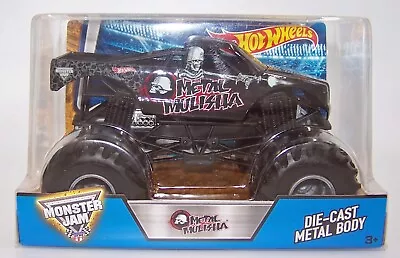 2016 Hot Wheels Monster Jam 1:24 METAL MULISHA Monster Truck - NEW - RARE!!! • $84.96