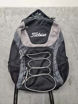 Titleist Backpack Players Golf Laptop Bag Travel Black Graym Chest Strap • $40