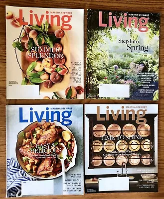 Lot Of 4: Martha Stewart Living Magazines April May Sept 2021 & July/Aug 2020 • $5.95