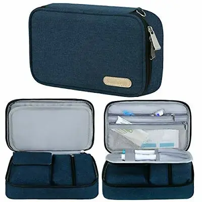 Simboom Insulin Bag Diabetic Travel Bag For Insulin Pens Glucose Meter • £25.99
