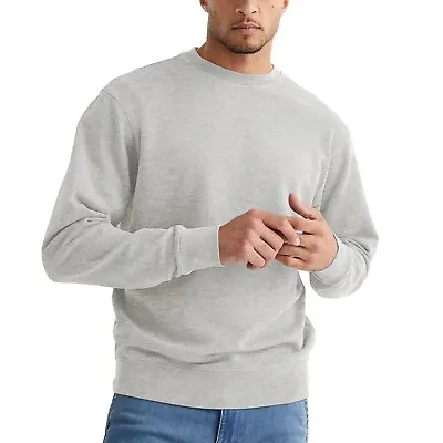 Sleepdown Men's Sweatshirt Long Sleeve Soft Cotton Fleece Mens Sweatshirts • $11