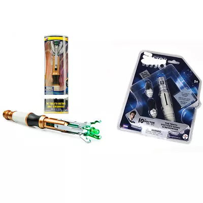£22.99 • Buy Doctor Who The 10th 12th Sonic Screwdriver Model Light Sounds Toy Collector Gift