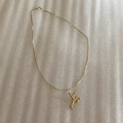 Gold Plated  Martial Arts Charm Necklace • $5