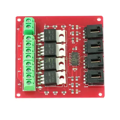Four Channel 4 Route MOSFET Button IRF540 V2.0+ MOSFET Switch Module Arduino • $2.72
