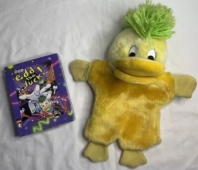 Vintage 1990s Children’s BBC Edd The Duck Puppet & Commodore C64 Video Game • £19.99