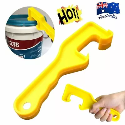 Universal Plastic Gallon Bucket Pail Paint Barrel Lid Can Opener Opening Tool HG • $8.86