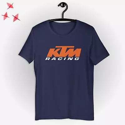 Limited!! KTM Bike Racing Orange White Logo Speed Inspired Unisex Tee S-5XL • $19.99