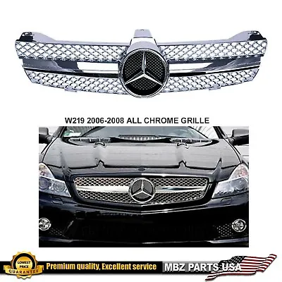 2006 2007 2008 CLS63 CLS600 CLS500 CLS55 All-Chrome Grille CLS AMG Star Emblem • $159