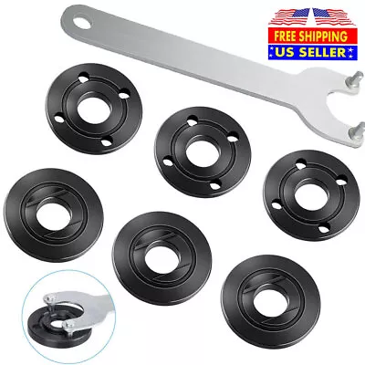 Angle Grinder Flange Nut Outer Inner Lock Nuts Set For Milwaukee Bosch 5/8-11 • $12.99