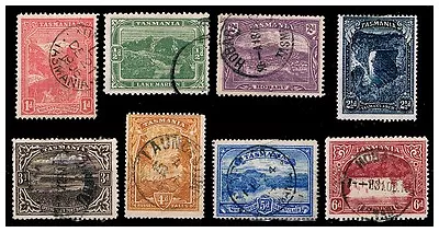 Tasmania • 1899-00 • Used PICTORIAL Set (8) • $49.99