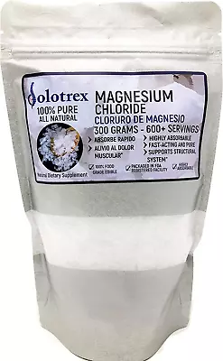 Cloruro De Magnesio 100% Pure Magnesium Chloride Food Grade 300 Grams Edible • $16.51