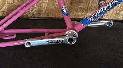 GT POWER SERIES ALLOY CRANKS Bmx Retro Old School BMX • $145