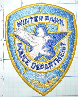 Florida Winter Park Police Dept Vintage Patch • $3