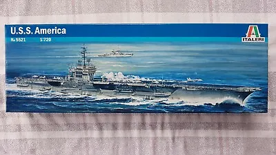 Italeri 5521 1/720 U.S.S. America Aircraft Carrier • £18