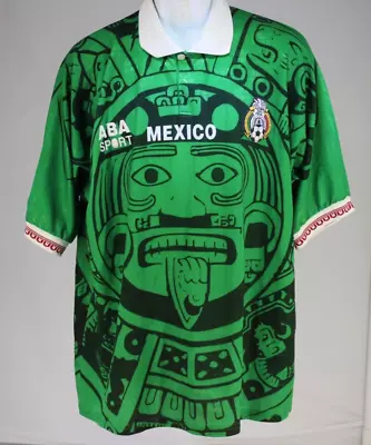 Mexico Seleccion Mexicana Jersey 1997 100% Authentic Aba Sport Size XLarge • $400