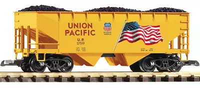 PIKO G Scale ~ New 2024 ~ Union Pacific ~ UP Flag ~ Offset Coal Hopper ~ 38954 • $63.99