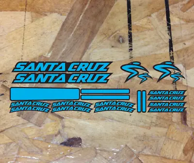 Santa Cruz Mountain Bike Replacement Decals Stickers Bike Frame Kit Cycling MTB • $19.99