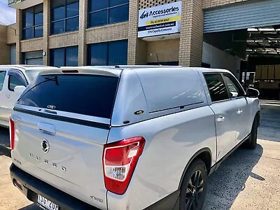 New FORCE PRO PLUS Canopy SsangYong Musso XLV (Long Tub) 2018+ Fine Silver #SAF • $4500