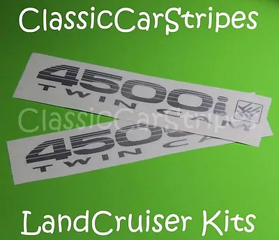 LandCruiser 4500i 80 Series TwinCam SILVER Decal Sticker • $19.90