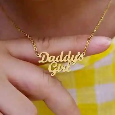 Daddy's Girl Necklace Gold • $7