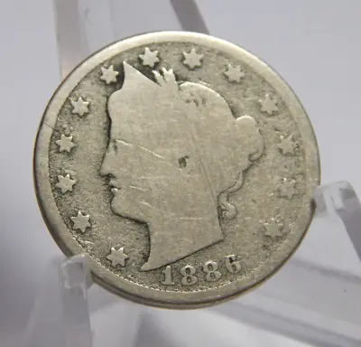 $64.99 • Buy 1886 - Liberty V Nickel - 5¢ - Obverse Hairlines