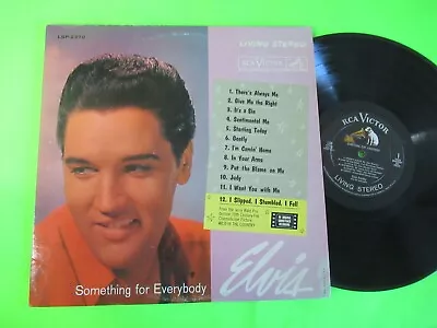 Elvis Presley Something For Everybody Lp Living Stereo Vinyl Record • $50