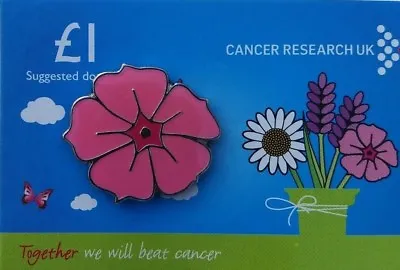 Cancer Research Charity Pin Badge #1 • £3.90