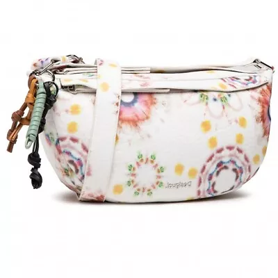 Desigual Fractal Half Moon Crossbody / Shoulder Bag   • $35