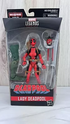 Hasbro Marvel Legends Lady Deadpool Action Figure Sauron Baf Series Misb • $28.95