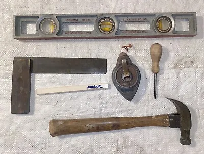 Mixed Lot Of Assorted Vintage Carpenter's Tools • $19.99