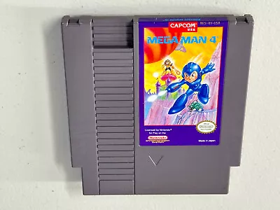 Mega Man 4 (Nintendo NES) Authentic Tested • $59.95