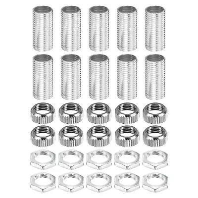 10pcs G4 Lamp Hardware Fixtures Kit M10 Thread Lamp Pipe Hex Nut Socket Cap • $10.30