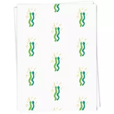 'Dancing Musical Snakes' Gift Wrap / Wrapping Paper / Gift Tags (GI040220) • £3.99