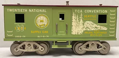McCoy Std Gauge Tin Plate 1974 20th TCA Nat'l Convention Boxcar- Seattle WA • $25
