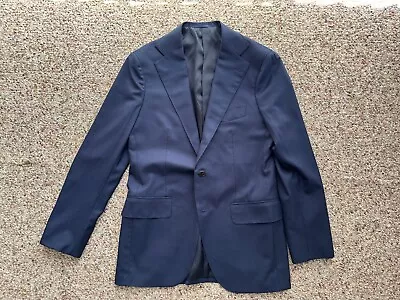 Cavour Luxury Suit In Navy S180s | Size US 36 | FITS LIKE SUITSUPPLY • $48